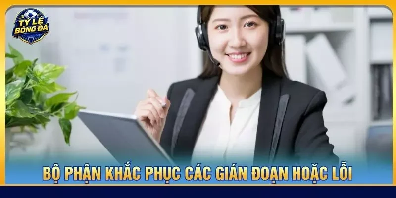 Bộ phận khắc phục các gián đoạn hoặc lỗi