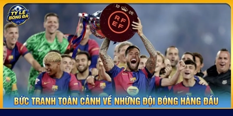 Bức tranh toàn cảnh về những đội bóng hàng đầu