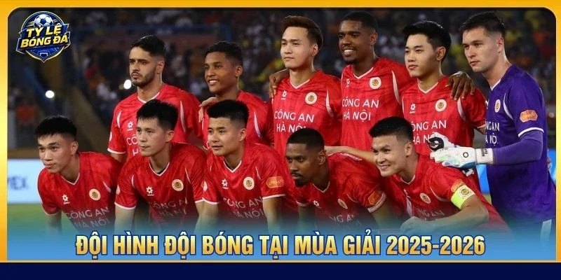Đội hình đội bóng tại mùa giải 2025-2026
