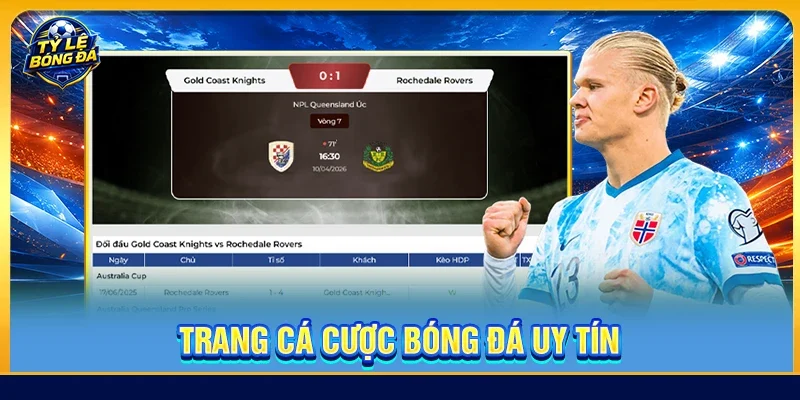 Trang cá cược bóng đá uy tín