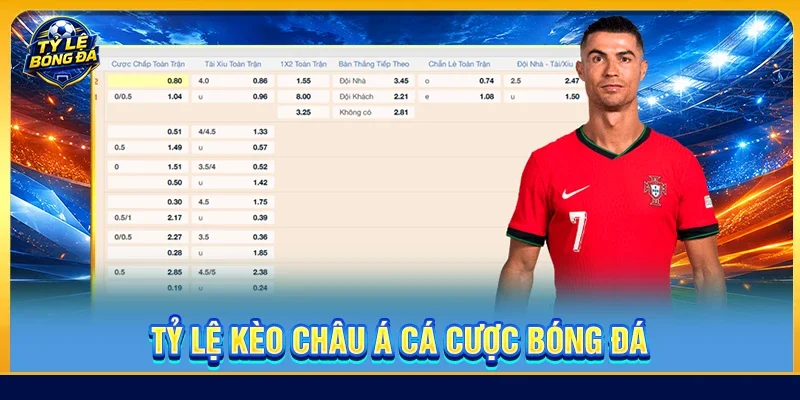 Tỷ Lệ Kèo Châu Á Cá Cược Bóng Đá - Tip Soi Kèo Chuẩn Xác