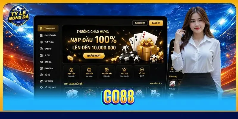 GO88 - Giải Trí Trực Tuyến Đa Dạng, Trải Nghiệm Mượt Mà