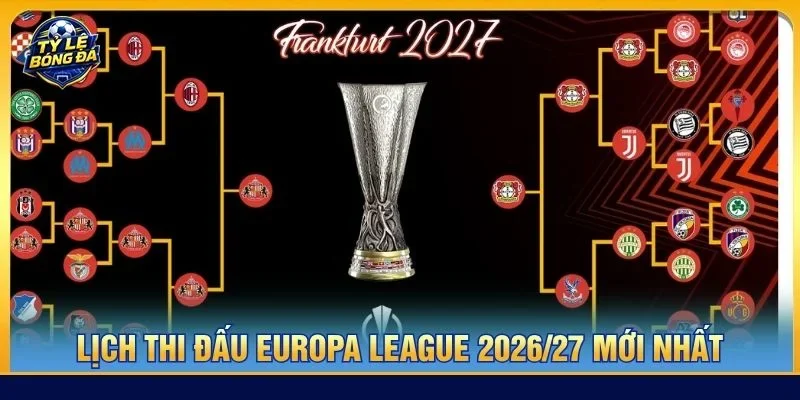 ịch thi đấu bóng đá Europa League 2026/2027 mới nhất