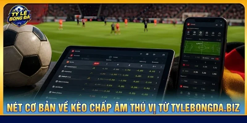 Nét cơ bản về kèo chấp âm thú vị từ tylebongda.biz